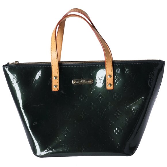 Louis Vuitton Bellevue PM Monogram Vernis Handbag M93671 Green - Picture 1 of 8